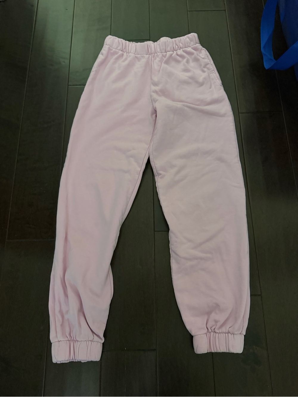 Brandy Melville Light Pink Elastic Waist Joggers